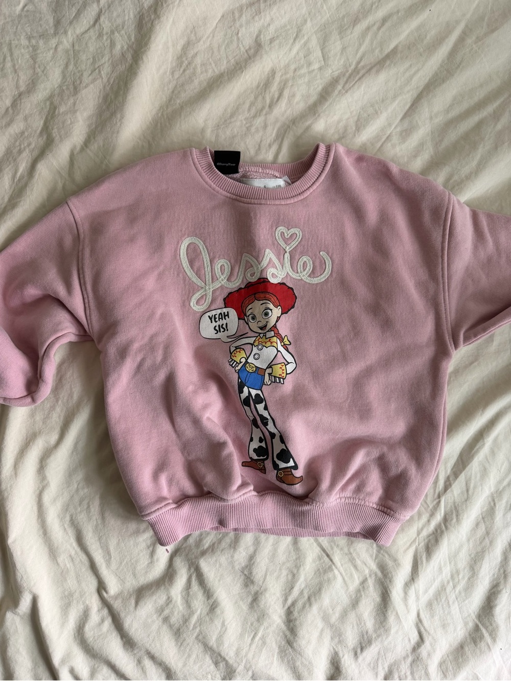 Zara Pink Jessie Graphic Sweatshirt